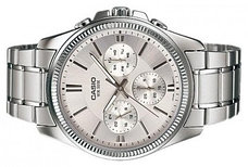 Кварцевые CASIO MTP-1375D-7AVDF сталь, фото 4