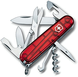 Victorinox Climber Translucent 1.3703.T красный, фото 1