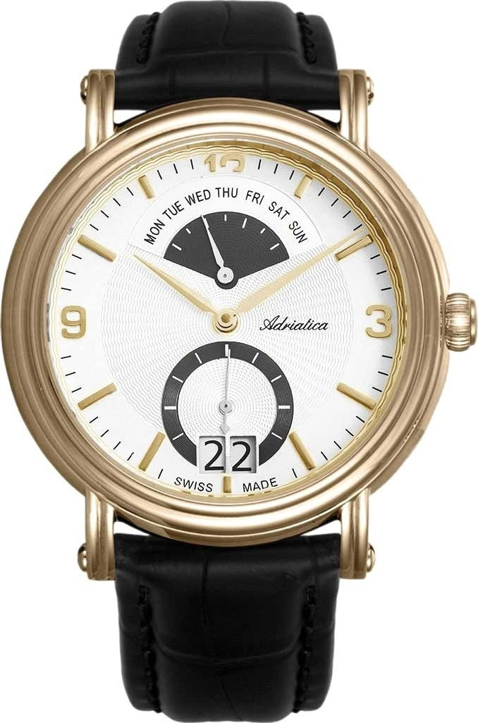 Кварцевые Adriatica A1194.1253QF сталь