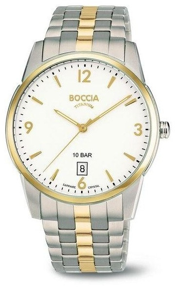 Кварцевые Boccia Titanium 3632-02 титан