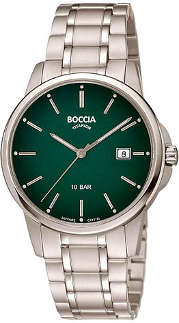 Кварцевые Boccia Titanium титан, фото 1