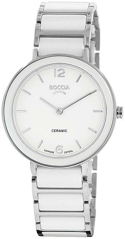 Кварцевые Boccia Titanium 3311-01 керамика, титан, фото 1