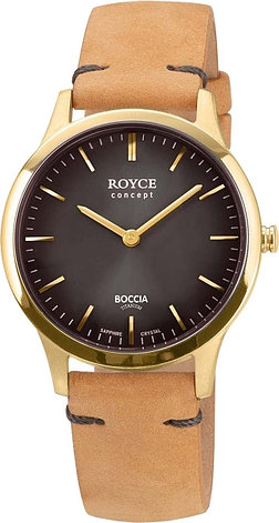 Кварцевые Boccia Titanium 3320-02 титан, фото 1