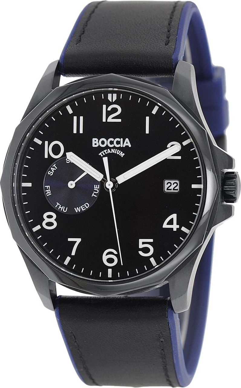 Кварцевые Boccia Titanium 3644-03 титан