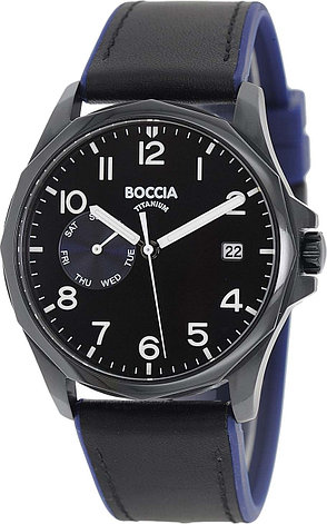 Кварцевые Boccia Titanium 3644-03 титан, фото 1