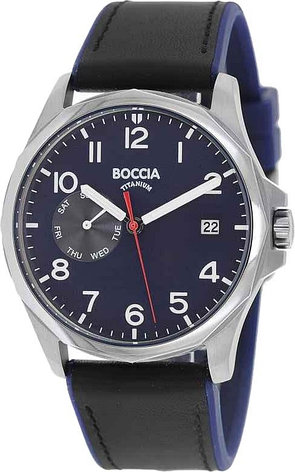 Кварцевые Boccia Titanium 3644-02 титан, фото 1