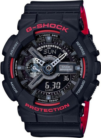 Часы Кварцевые CASIO GA-110HR-1ADR пластик, фото 1