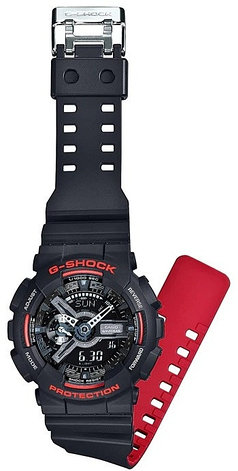 Часы Кварцевые CASIO GA-110HR-1ADR пластик, фото 2