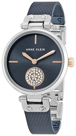 Кварцевые Anne Klein 3001BLRT сталь, фото 1