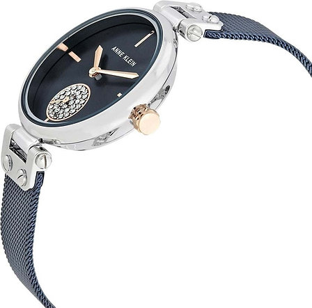 Кварцевые Anne Klein 3001BLRT сталь, фото 3