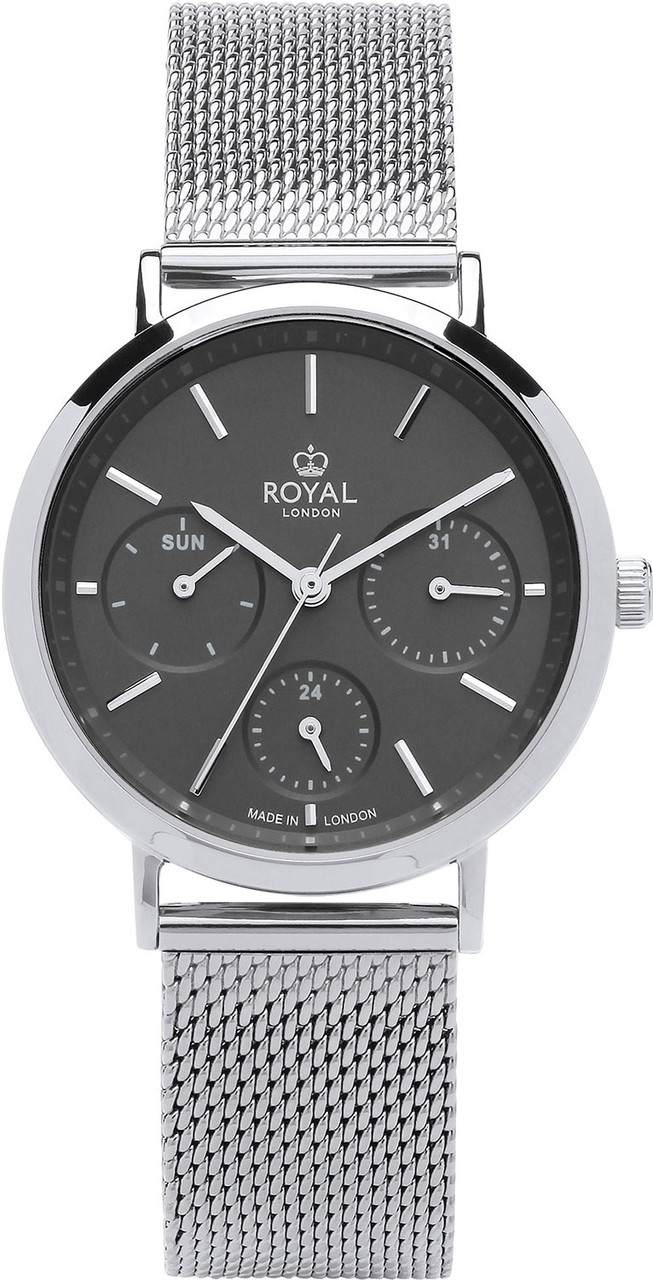Часы Кварцевые Royal London 21453-02 сталь