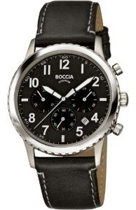 Кварцевые Boccia Titanium 3745-01 титан