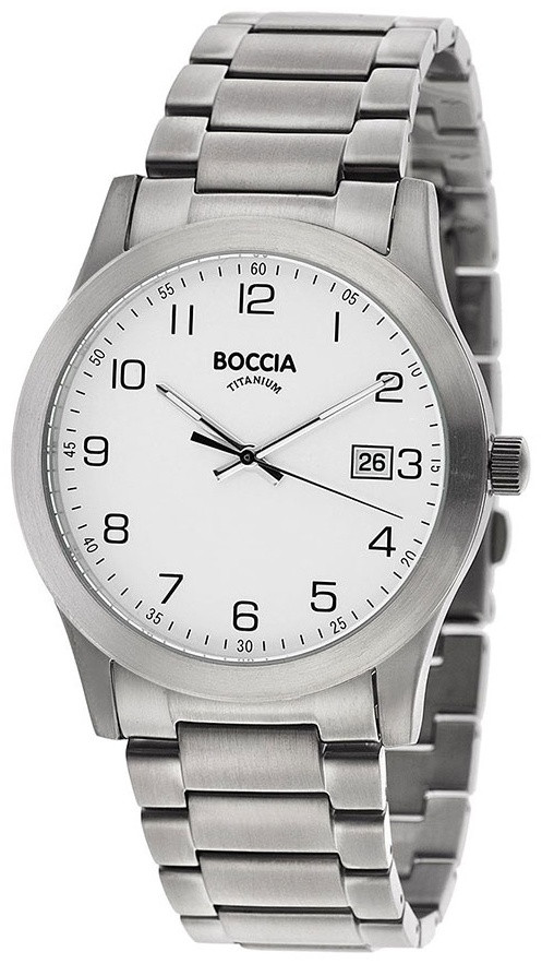 Кварцевые Boccia Titanium 3619-01 титан