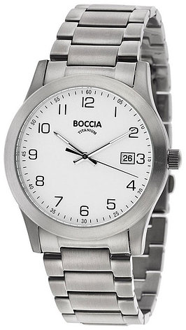 Часы Кварцевые Boccia Titanium 3619-01 титан, фото 1