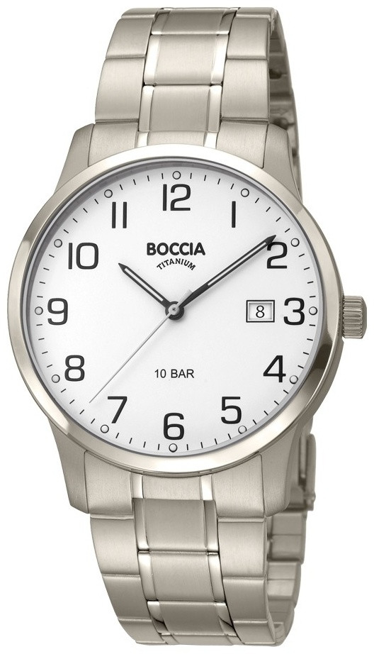 Часы Кварцевые Boccia Titanium 3621-03 титан
