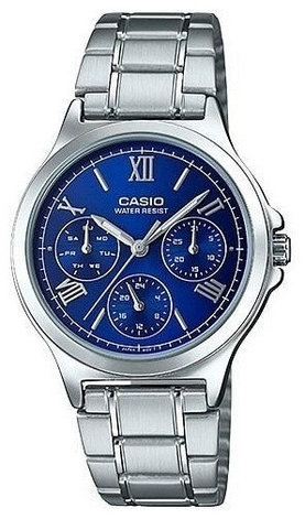 Кварцевые CASIO LTP-V300D-2A2UDF сталь, фото 1