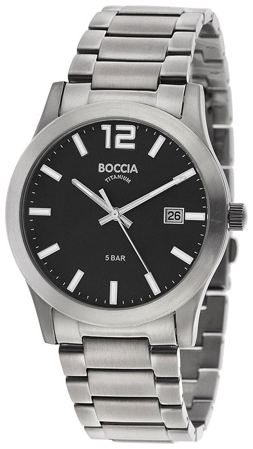 Кварцевые Boccia Titanium 3619-02 титан