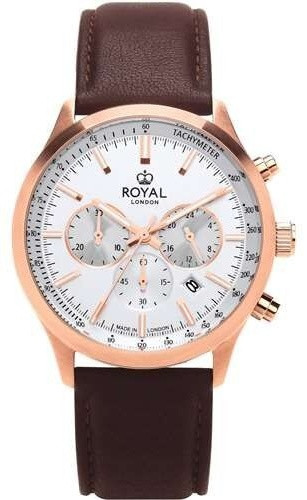 Кварцевые Royal London 41454-03 нержавеющая сталь