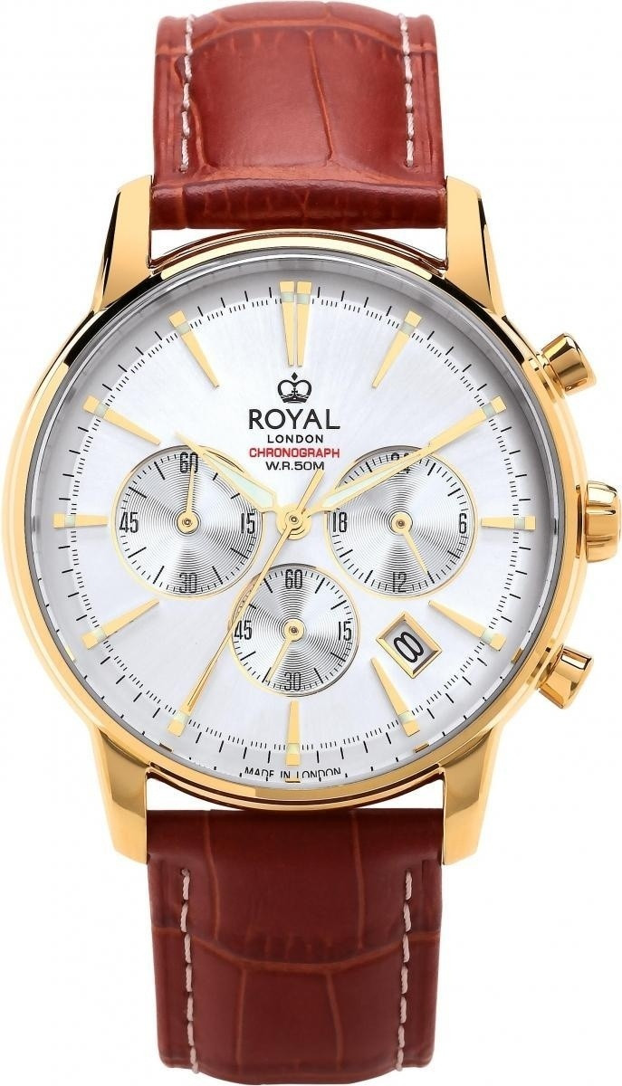 Кварцевые Royal London 41395-03 нержавеющая сталь