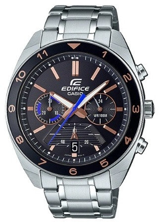 Кварцевые CASIO EFV-590D-1A нержавеющая сталь, фото 1
