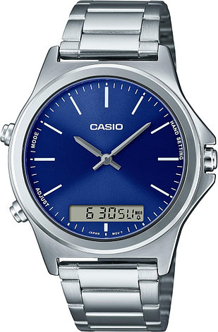 Кварцевые CASIO MTP-VC01D-2E нержавеющая сталь, фото 1