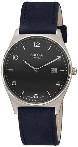 Кварцевые Boccia Titanium титан, фото 1