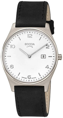 Кварцевые Boccia Titanium 3655-01 титан, фото 1