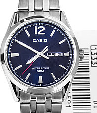 Кварцевые CASIO MTP-1335D-2AVDF сталь, фото 5
