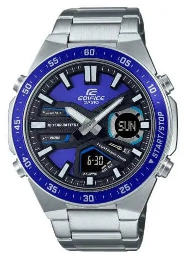 Кварцевые CASIO EFV-C110D-2AVEF сталь