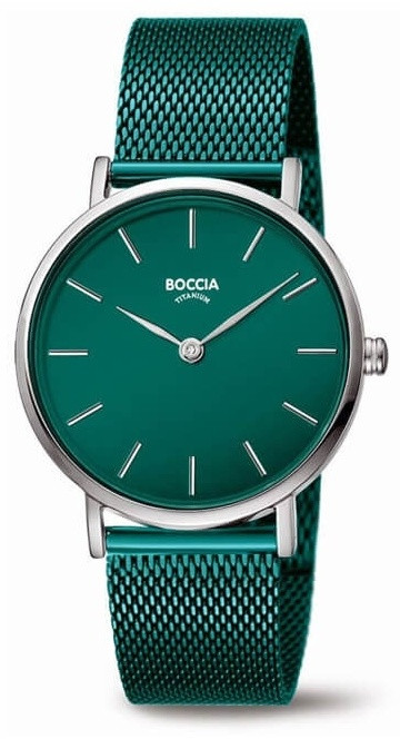 Кварцевые Boccia Titanium 3281-10 титан