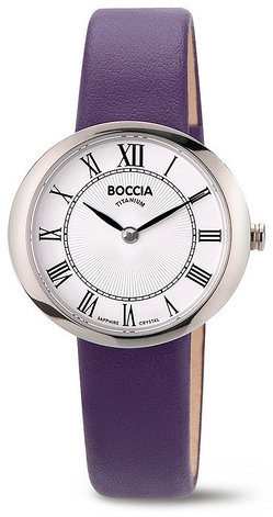 Кварцевые Boccia Titanium 3344-02 титан, фото 1