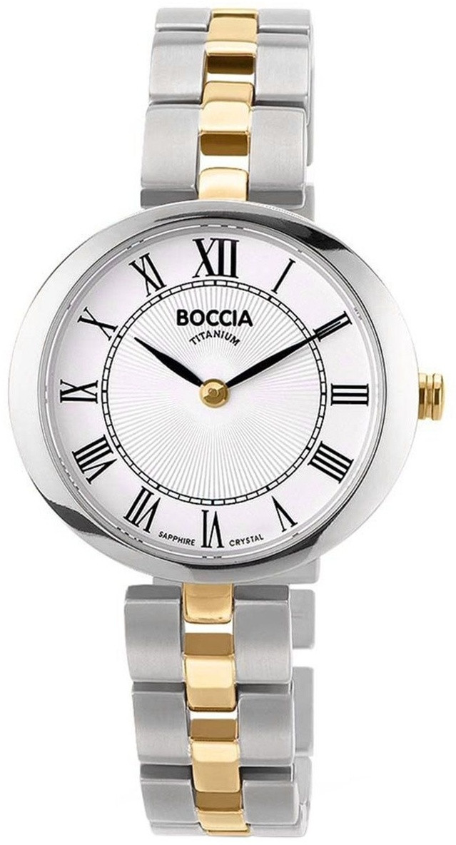 Кварцевые Boccia Titanium 3346-02 титан
