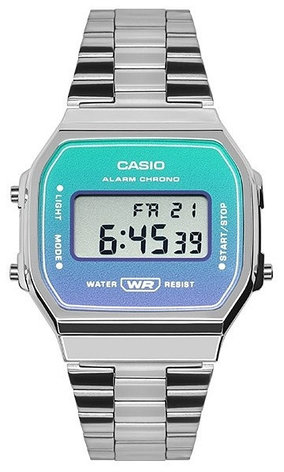 Кварцевые CASIO A168WER-2ADF пластик, фото 1