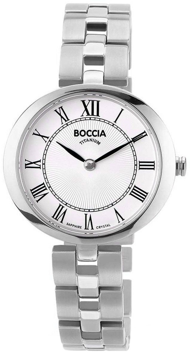 Часы Кварцевые Boccia Titanium 3346-01 титан