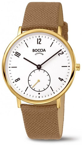 Кварцевые Boccia Titanium титан, фото 1