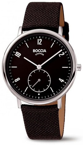 Кварцевые Boccia Titanium 3350-03 титан, фото 1