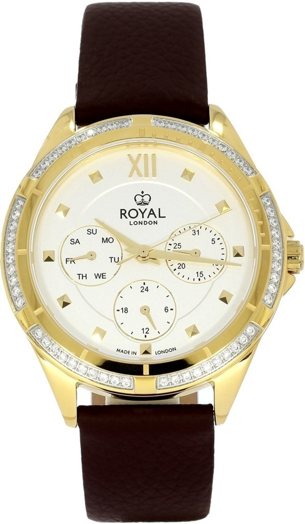 Кварцевые Royal London 21437-10 нержавеющая сталь