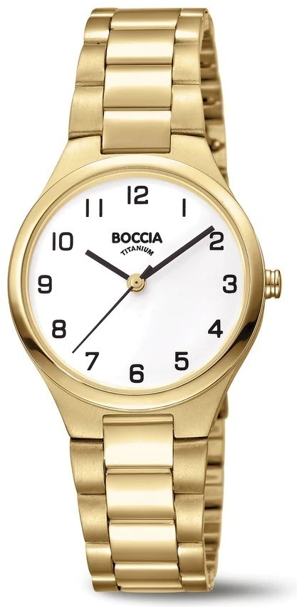 Кварцевые Boccia Titanium 3347-03 титан