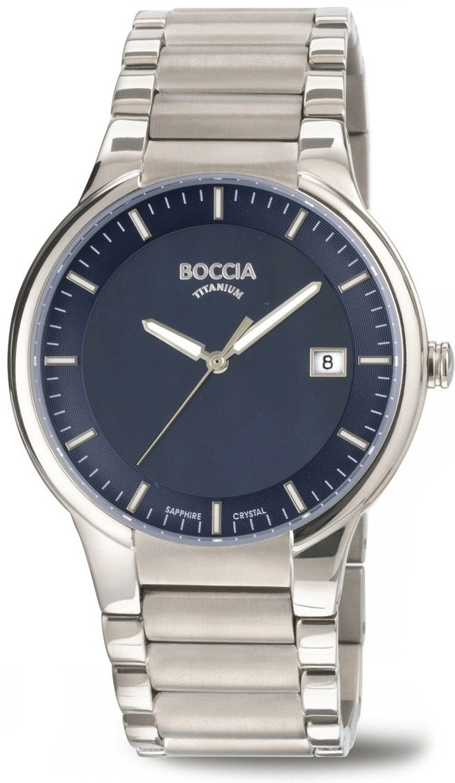 Кварцевые Boccia Titanium 3629-03 титан