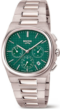 Кварцевые Boccia Titanium титан, фото 1