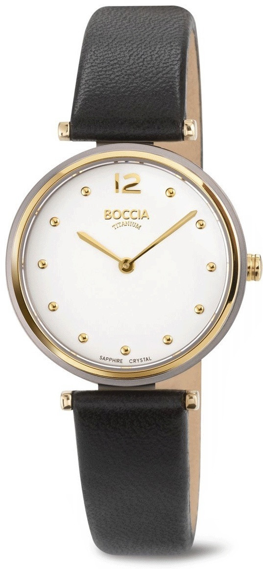 Кварцевые Boccia Titanium 3349-01 титан