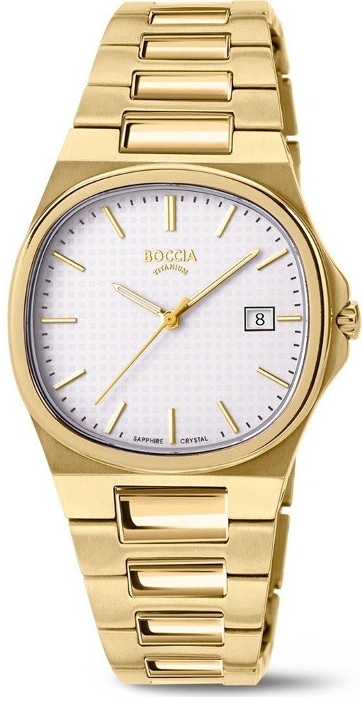 Кварцевые Boccia Titanium 3348-02 титан