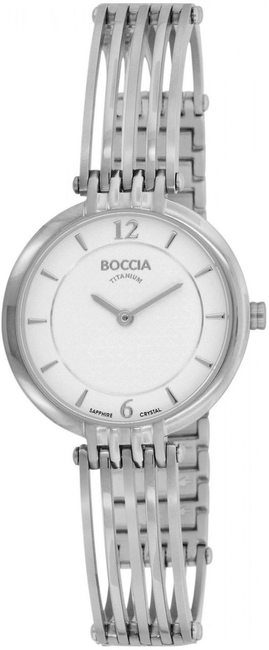 Кварцевые Boccia Titanium 3213-01 титан