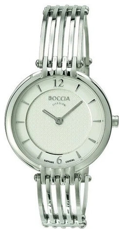 Кварцевые Boccia Titanium 3213-01 титан, фото 3