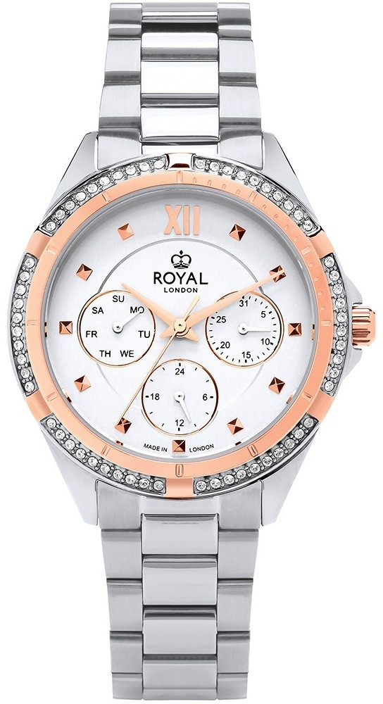 Кварцевые Royal London 21437-03-Gold сталь
