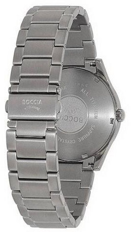 Кварцевые Boccia Titanium 3580-02 титан, фото 3