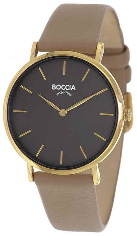 Кварцевые Boccia Titanium титан, фото 1