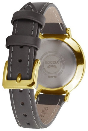 Кварцевые Boccia Titanium 3246-12-Black титан, фото 4