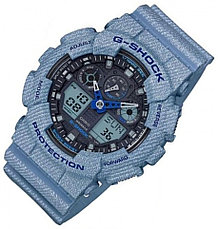 Кварцевые CASIO G-Shock GA-100DE-2AER пластик, фото 4