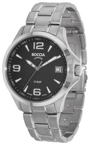Кварцевые Boccia Titanium 3591-02 титан, фото 3